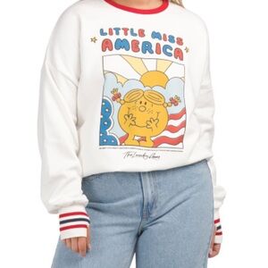 Little Miss America Sweatshirt NWT The Laundry Size: M